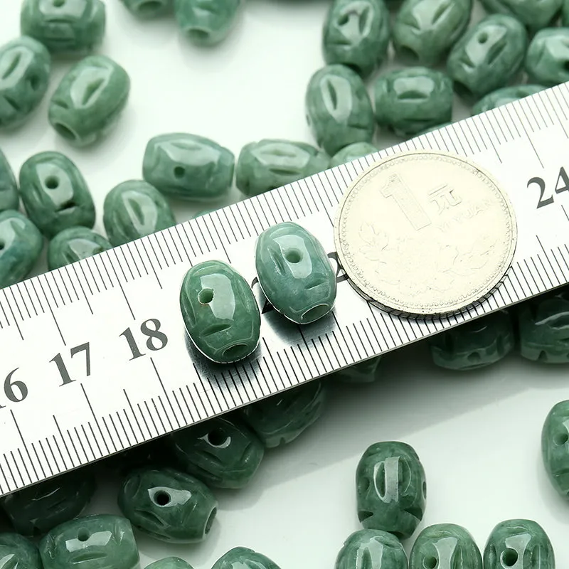 13X10X10mm Natural Jade Beads Jadeite Bead WBD44
