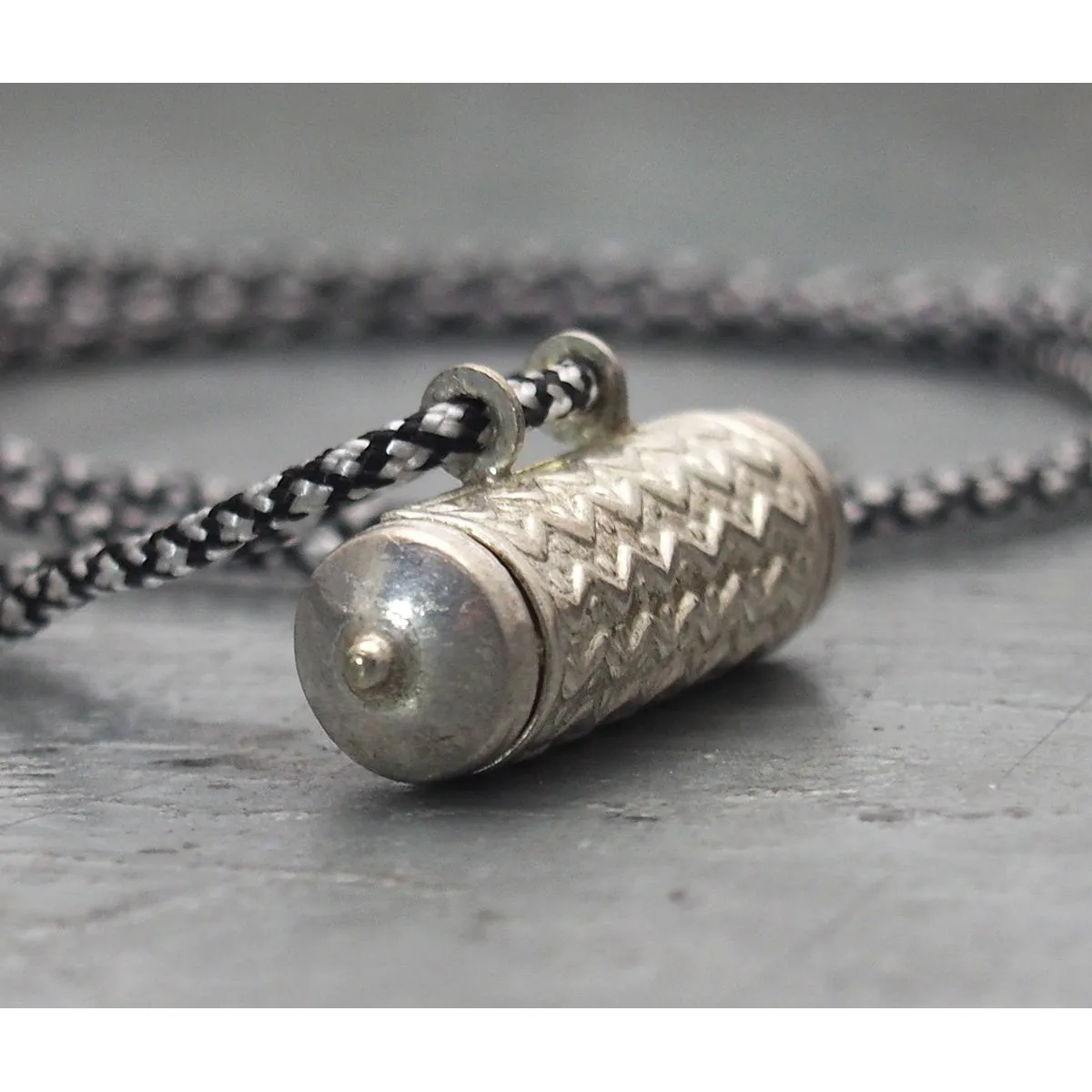 Antique Small Silver Tawidh