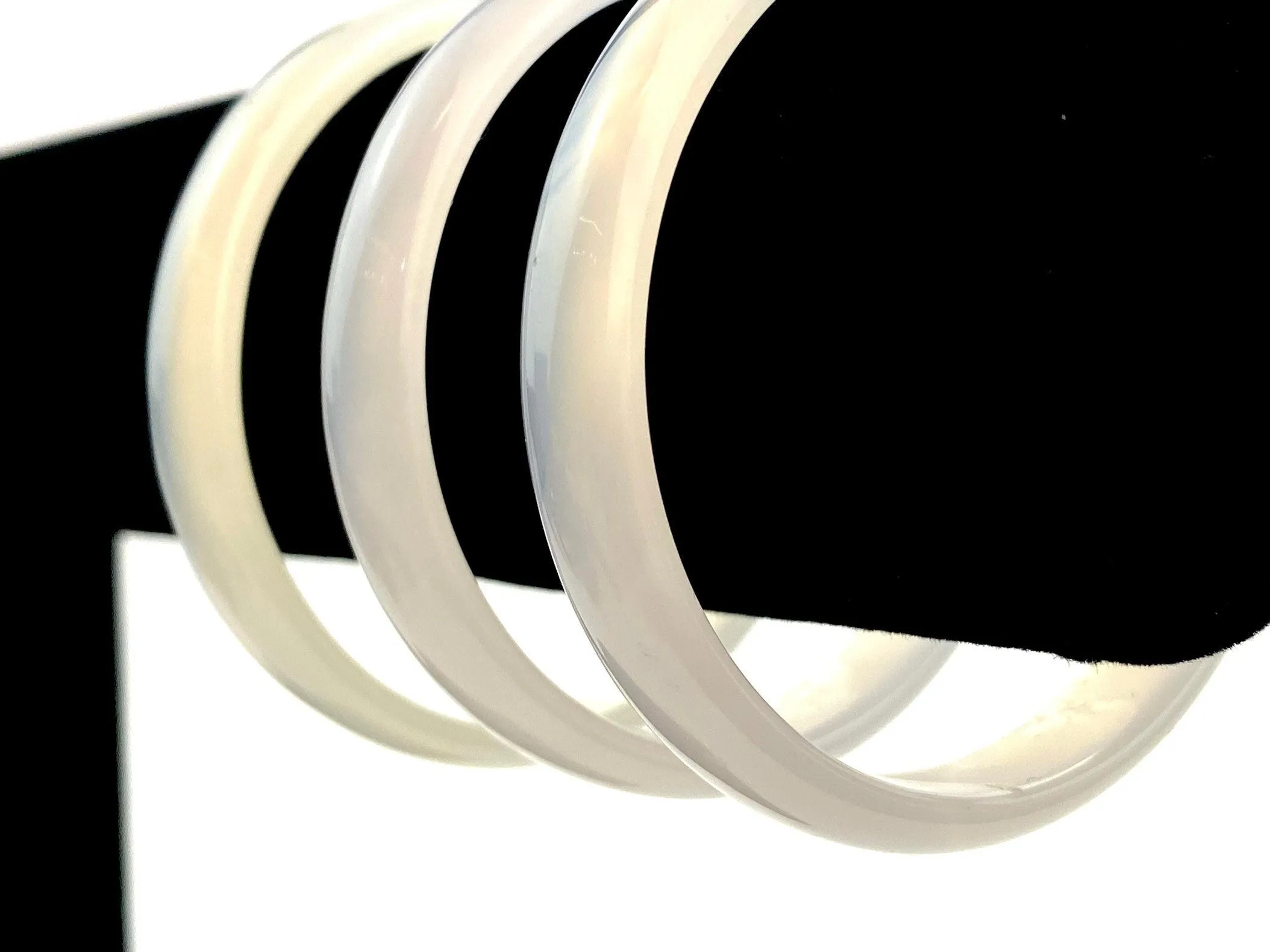 Baby Jade Bangles , Sku#BG43