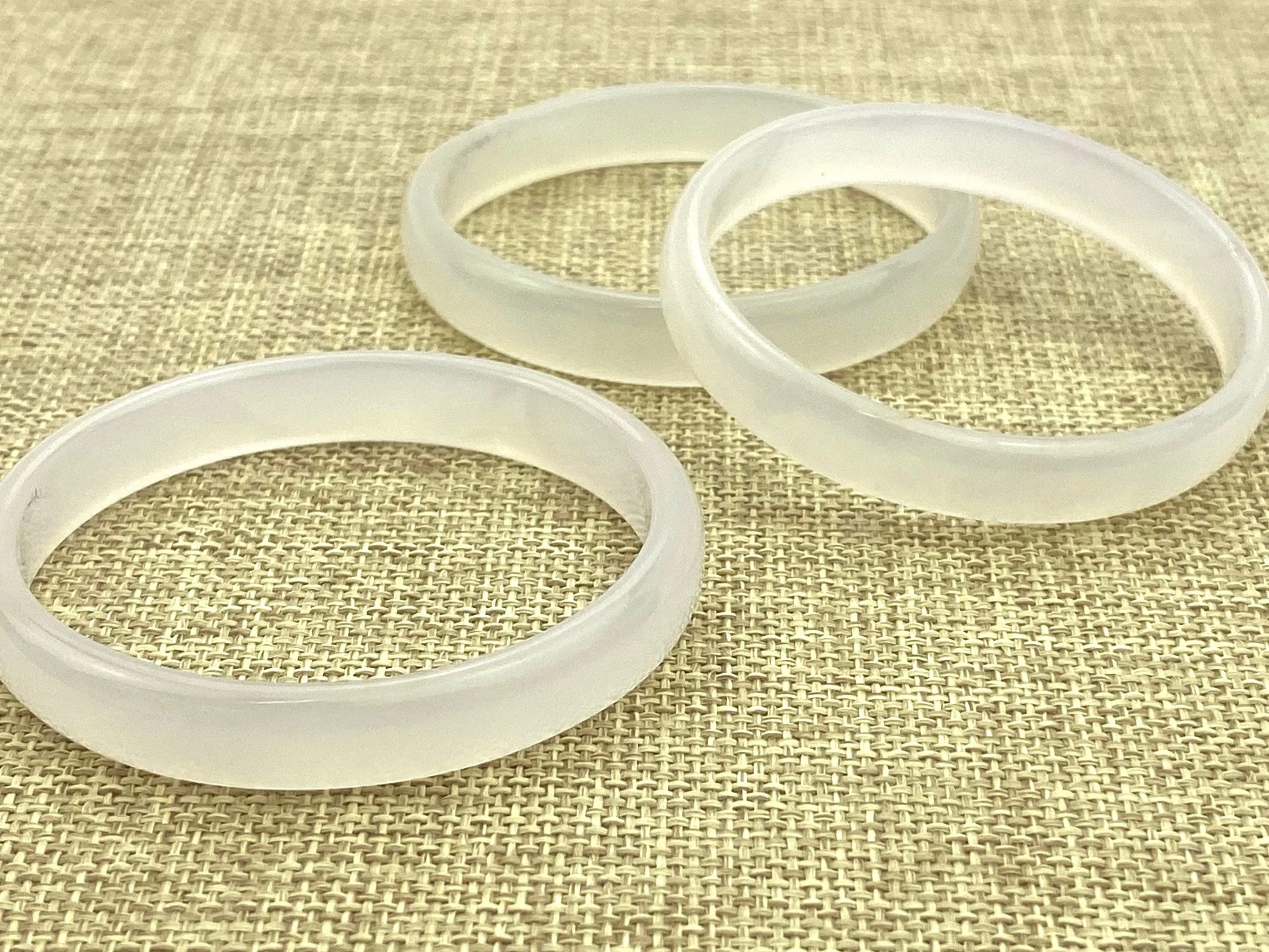 Baby Jade Bangles , Sku#BG43