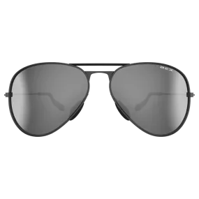 BEX Wesley Black/Silver Sunglasses - WBGS