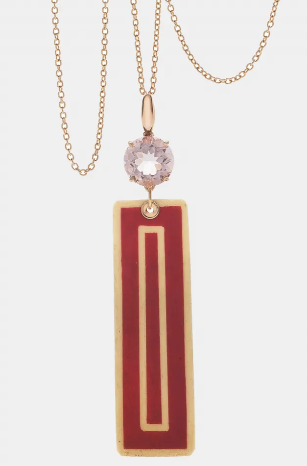 Easy Living 10A Necklace, Wood