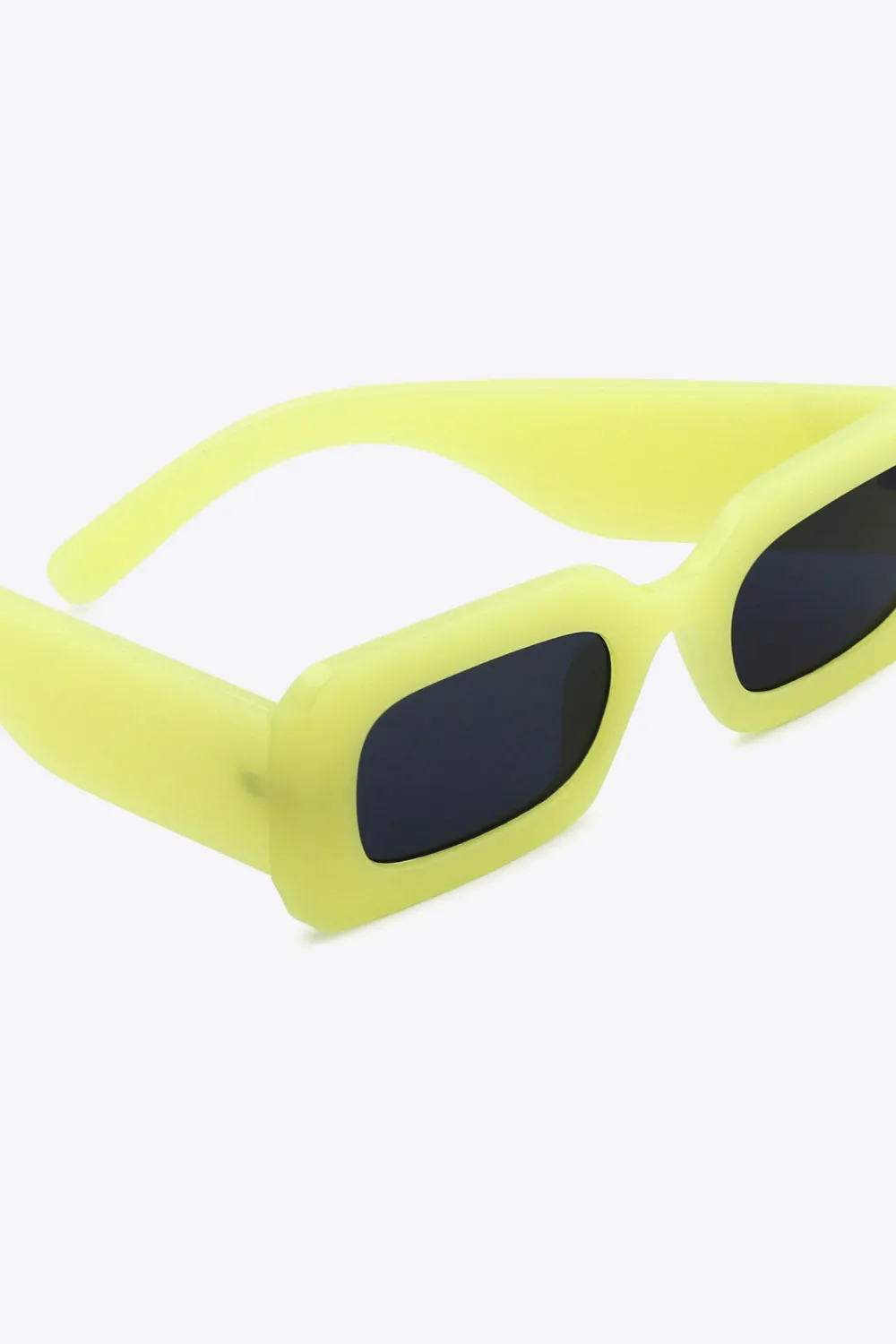 First Of All Polycarbonate Frame Rectangle Sunglasses