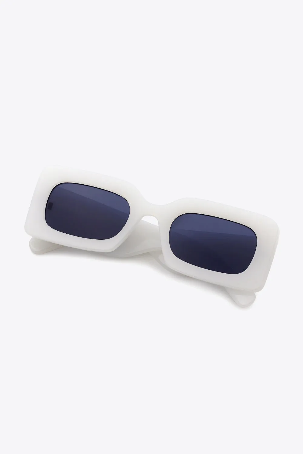 First Of All Polycarbonate Frame Rectangle Sunglasses