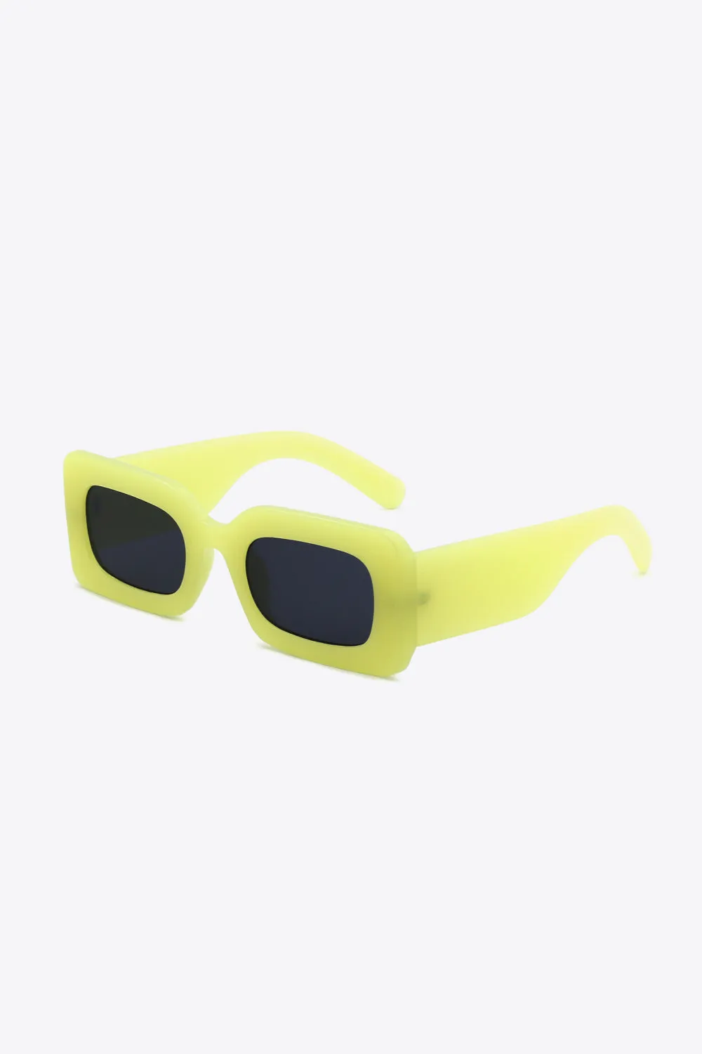 First Of All Polycarbonate Frame Rectangle Sunglasses