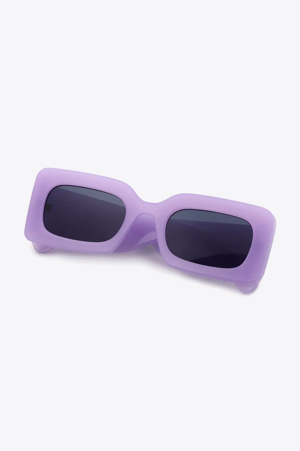 First Of All Polycarbonate Frame Rectangle Sunglasses