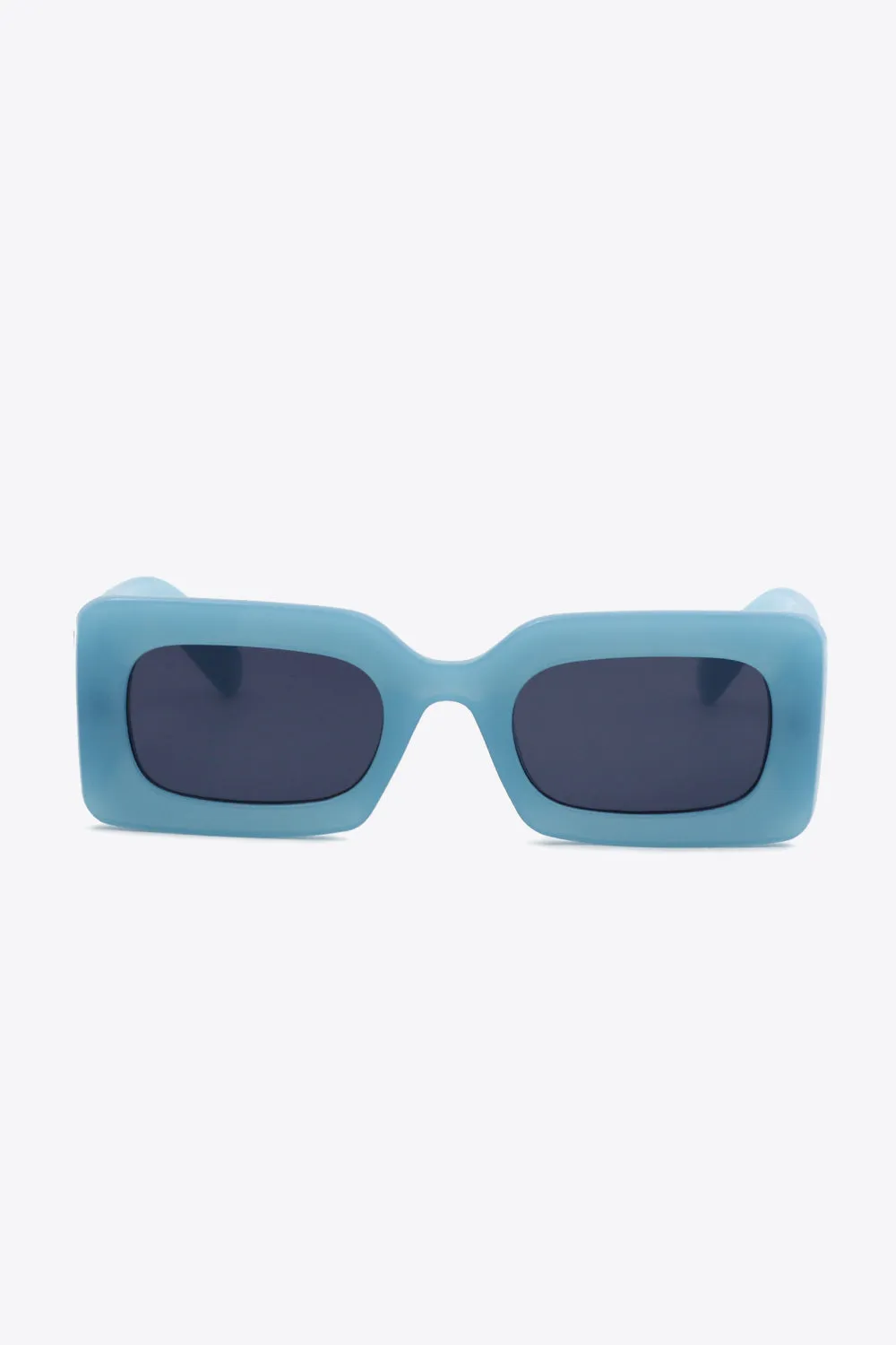 First Of All Polycarbonate Frame Rectangle Sunglasses