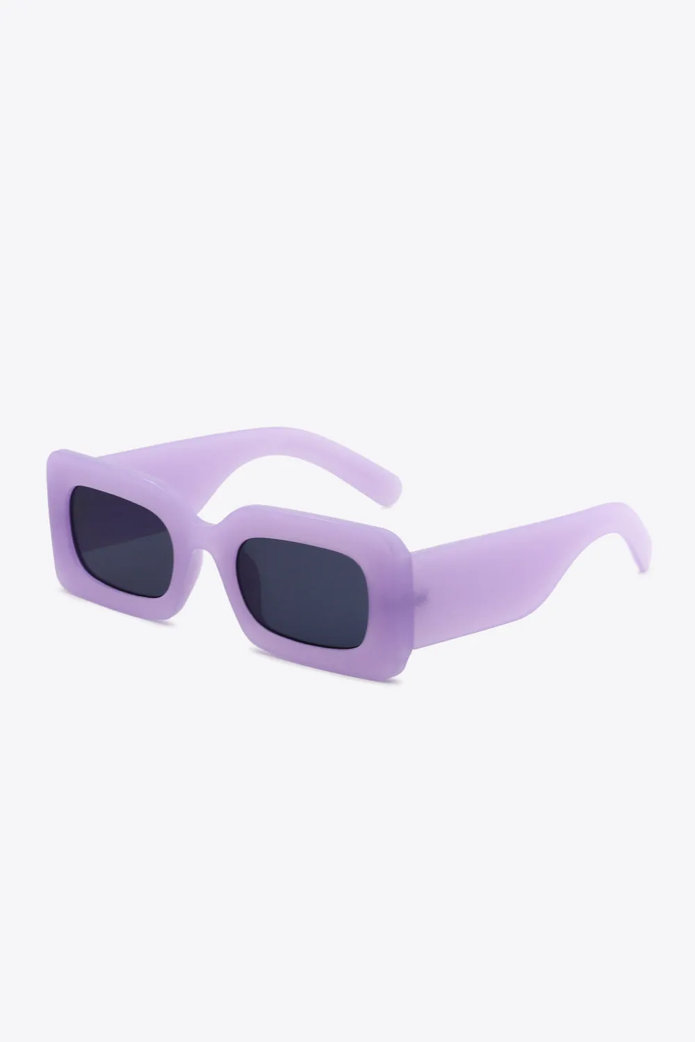 First Of All Polycarbonate Frame Rectangle Sunglasses
