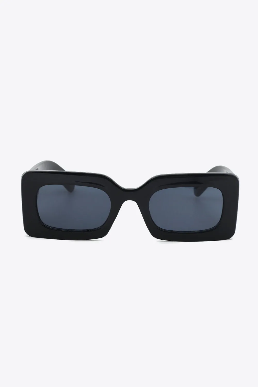 First Of All Polycarbonate Frame Rectangle Sunglasses