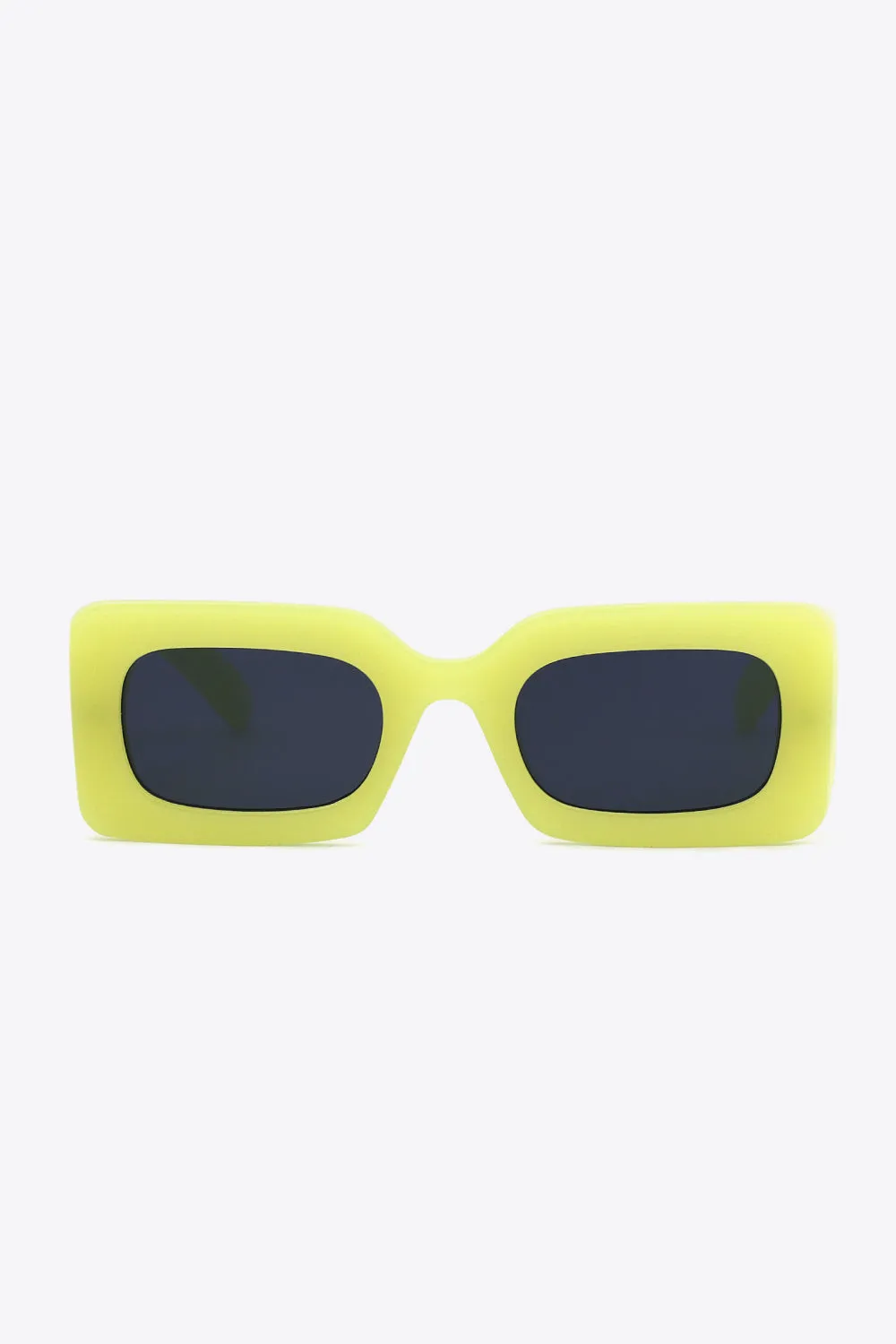 First Of All Polycarbonate Frame Rectangle Sunglasses