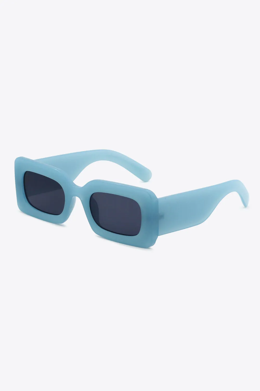First Of All Polycarbonate Frame Rectangle Sunglasses