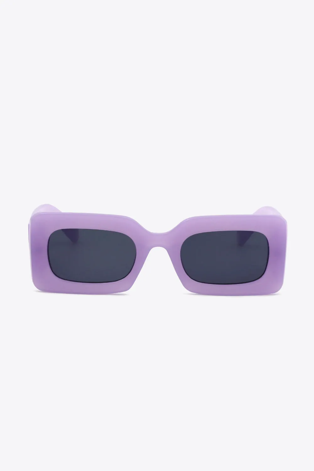 First Of All Polycarbonate Frame Rectangle Sunglasses