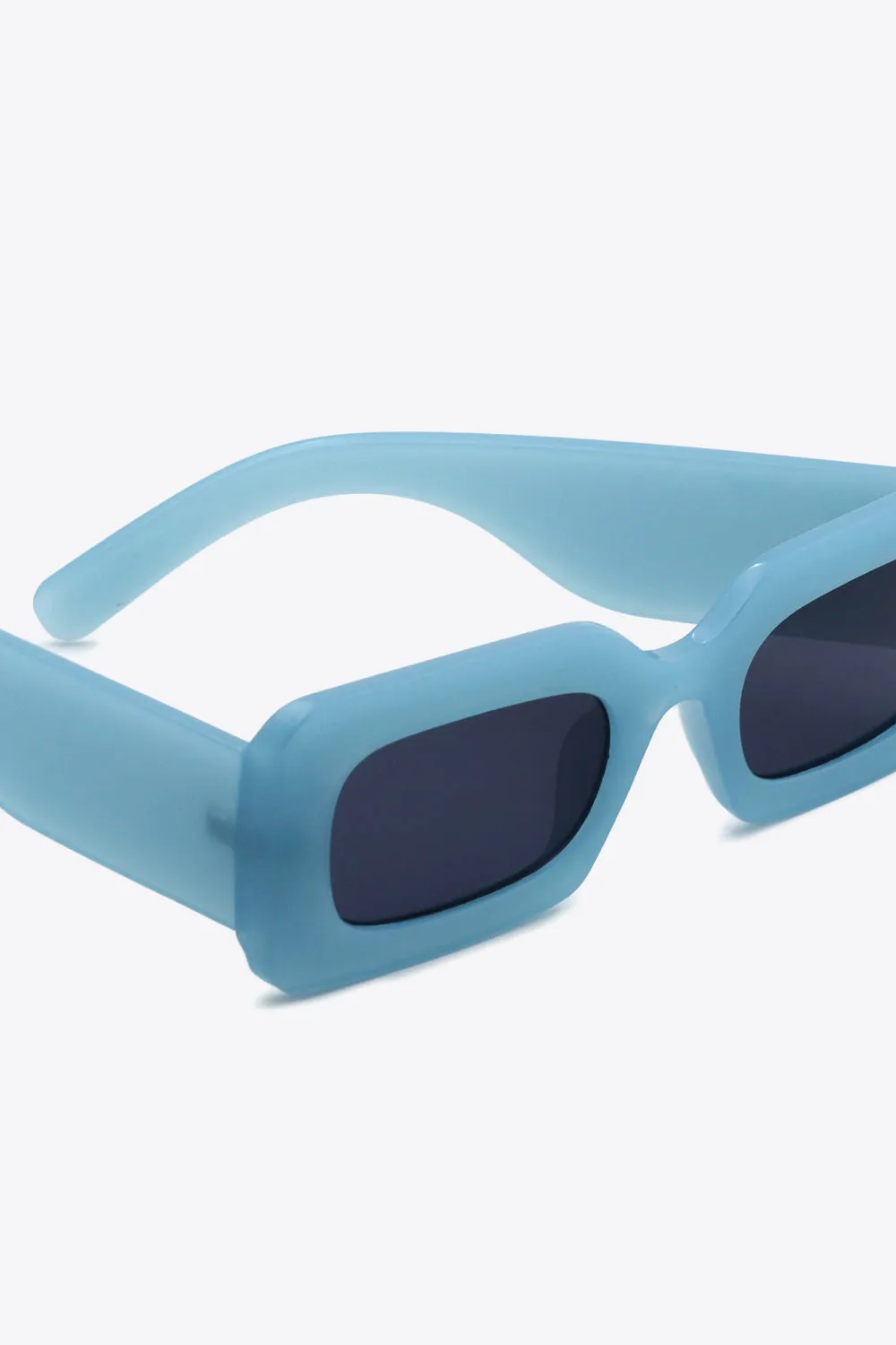 First Of All Polycarbonate Frame Rectangle Sunglasses