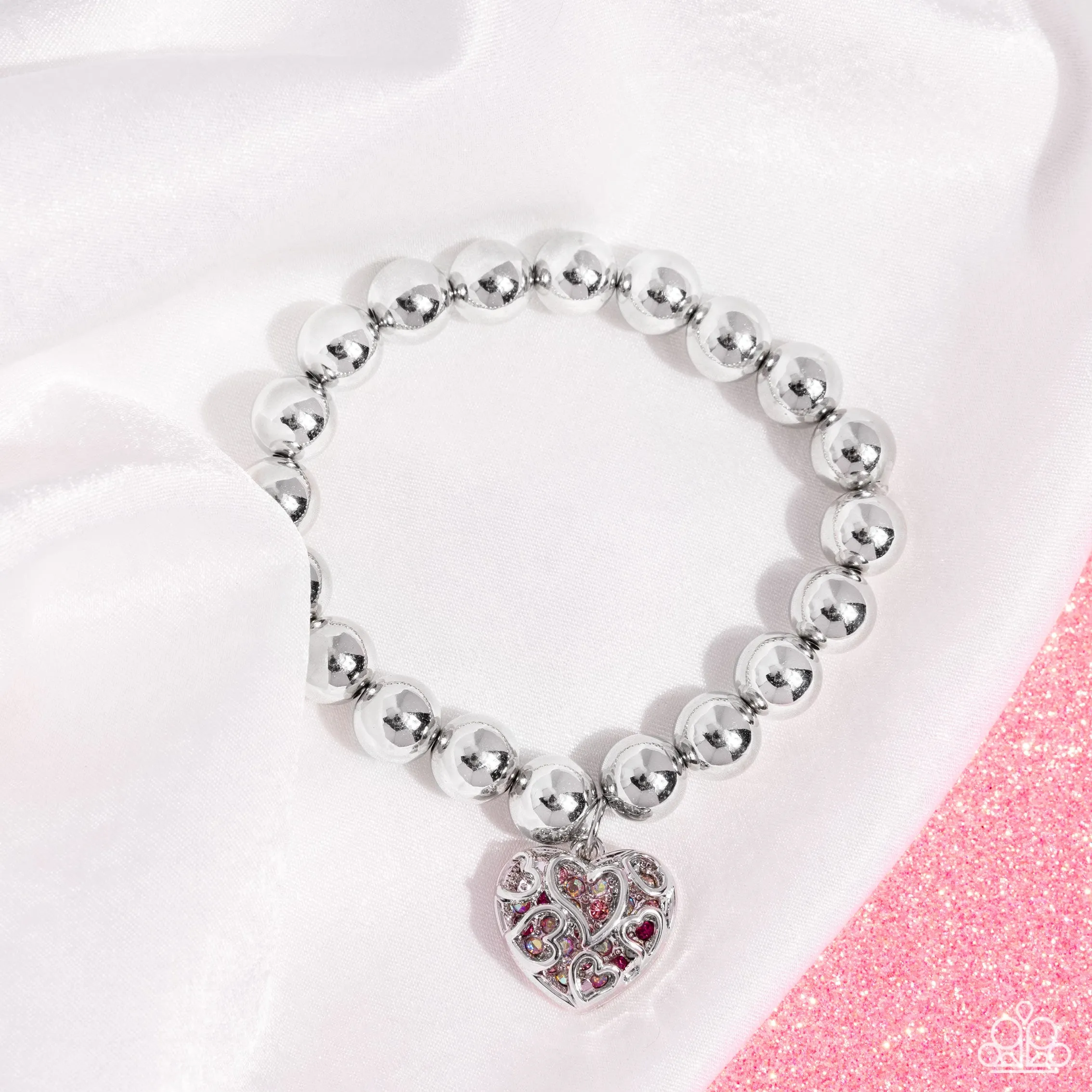 Fleeting Filigree - Pink Paparazzi Accessories