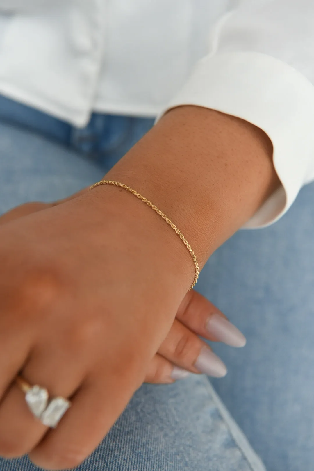 Golden Rope Bracelet
