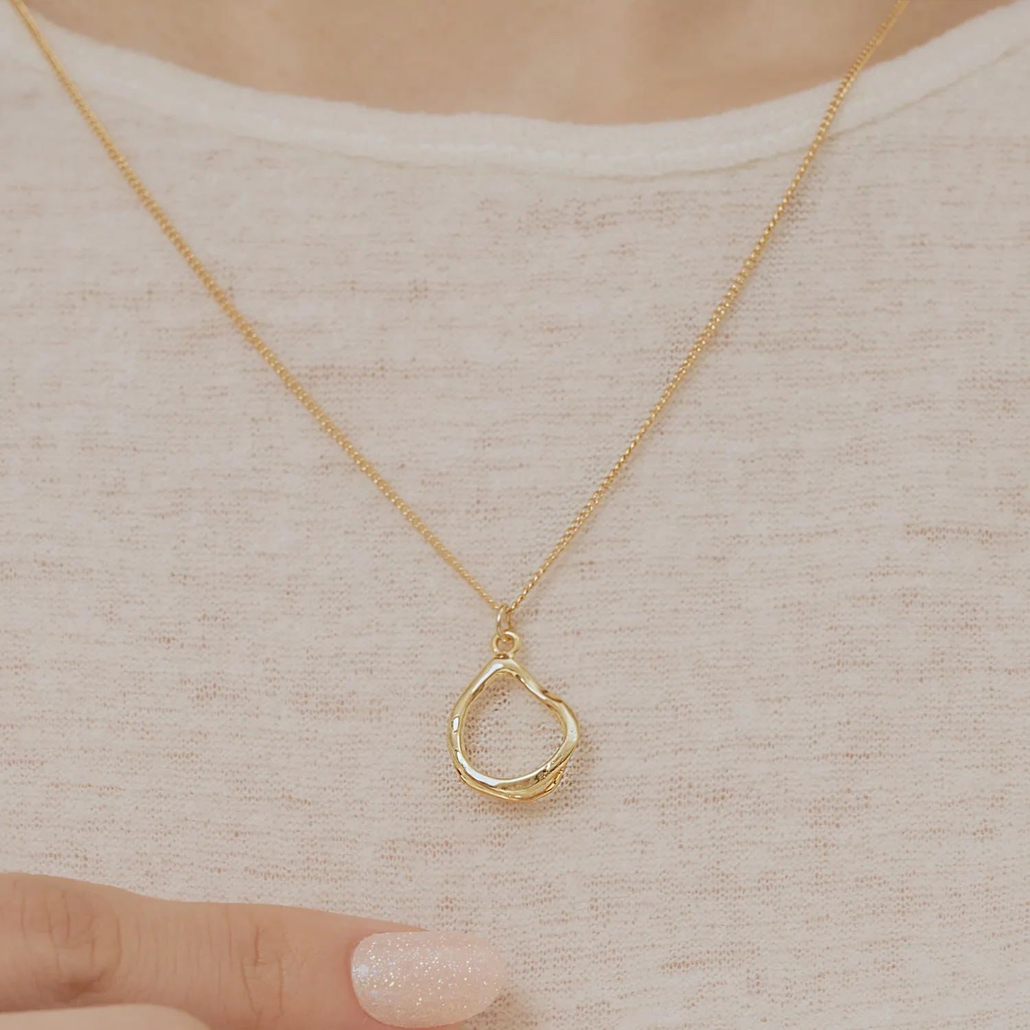 Mono Circle Necklace
