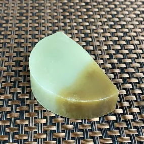 Natural Hetian Jade Rough Nephrite Raw (57g,5.2X3.2X1.4cm)