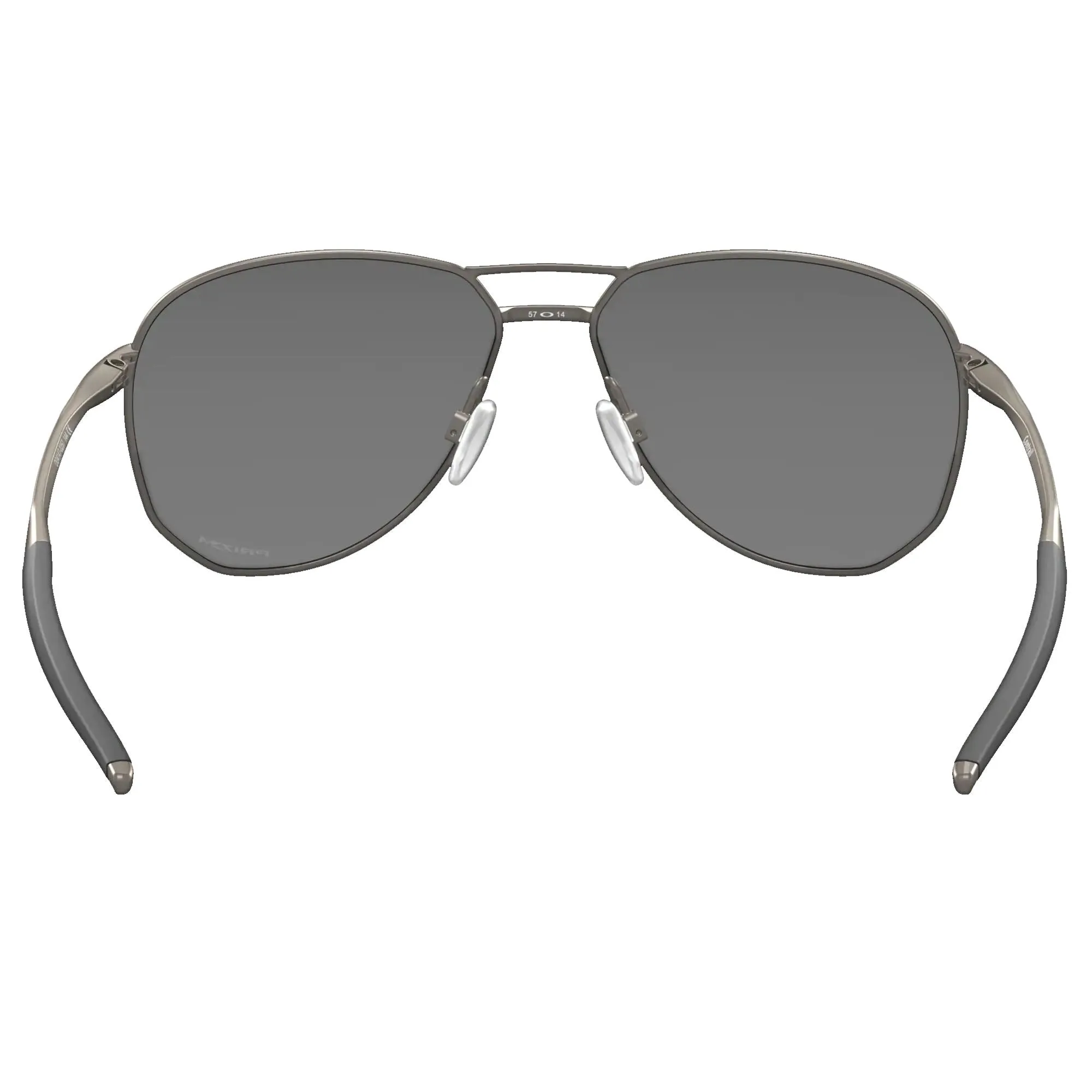 Oakley OO4147-0257 Contrail Sunglasses Matte Gunmetal Frame w Prizm Black Lens