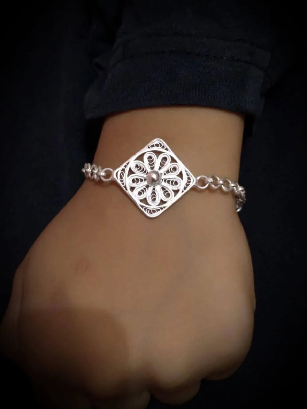 Tears and Teases - Silver Rakhi