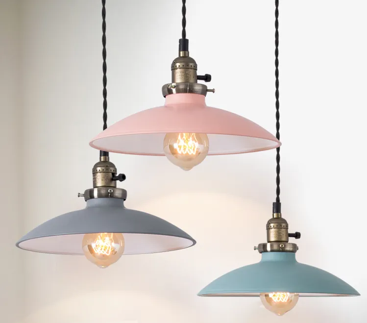 Thorvald Industrial Vintage Twisted Cord Pendant Light