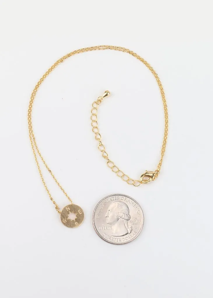 Wanderlust Necklace (Gold)